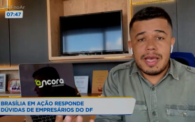 Diretor da Âncora no Programa Brasília em Ação na TV Record